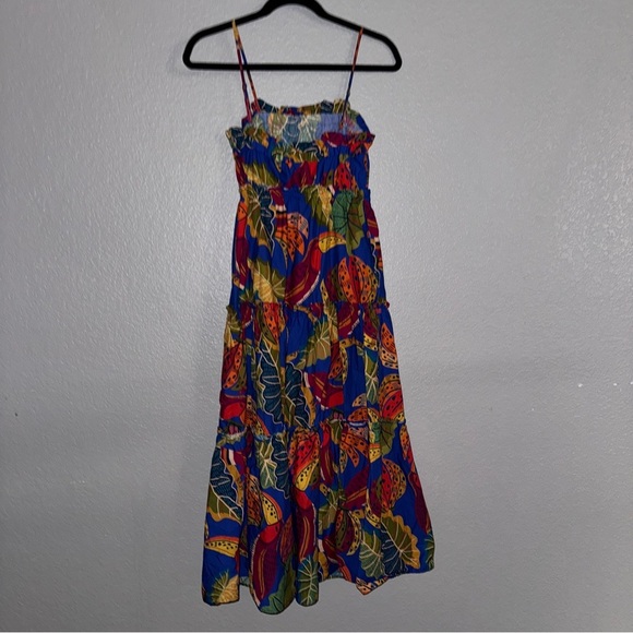 FARM RIO PARROTS PRINT MAXY DRESS SIZE XS - Picture 2 of 9